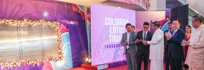 Sri Lanka Government opens new Colombo Lotus Tower 