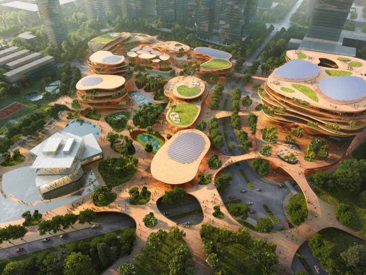 MVRDV wins competition to design mixed-use centre in China