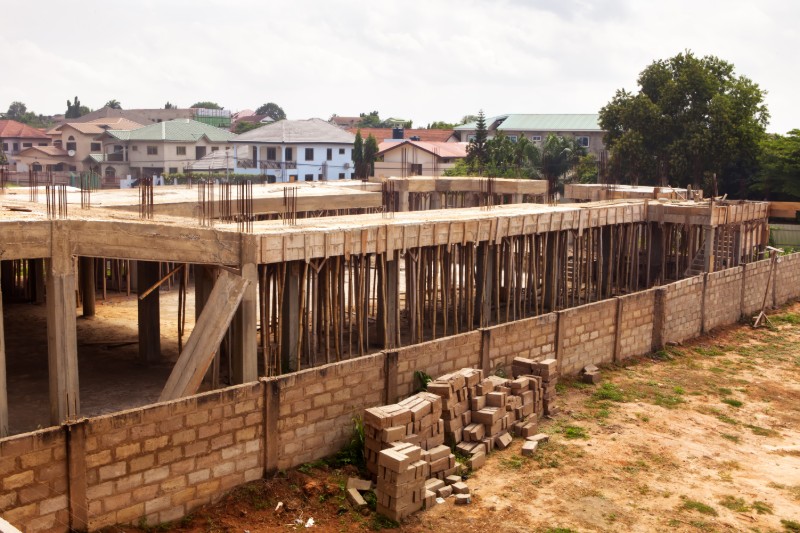 Sub-Saharan Africa construction