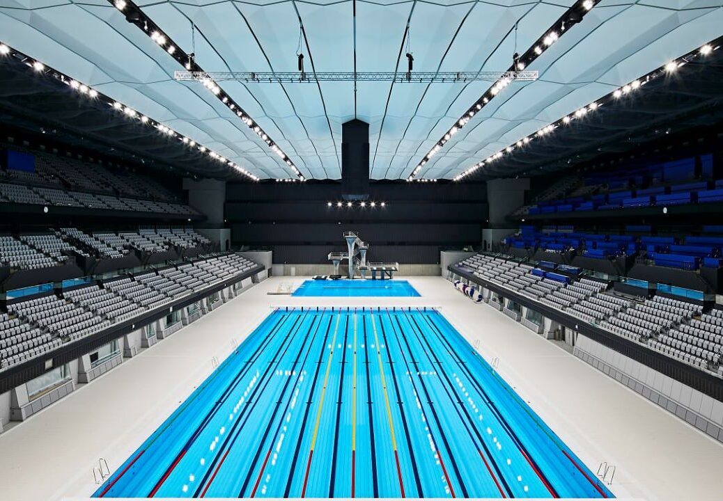 How long is an olympic swimming pool