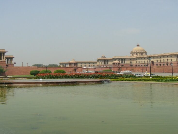 India breaks ground on new parliament building