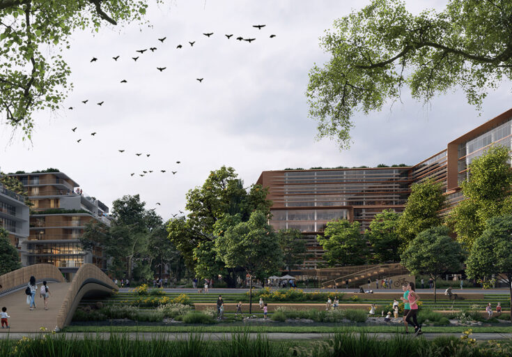 Design unveiled for Zugló City Centre in Budapest, Hungary