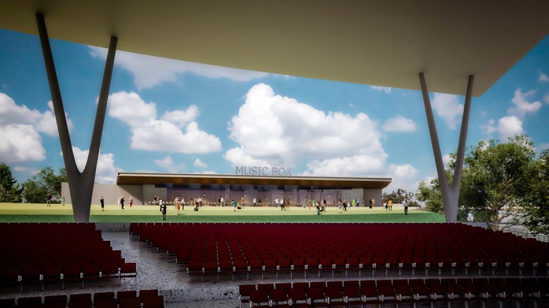 Macon-Bibb County approves design/build team for amphitheatre in the US