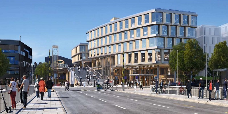 Veidekke wins contract to build new terminal building in Trondheim