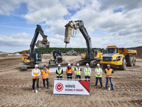 Winvic and Firethorn Trust break ground on Link Logistics Park in the UK