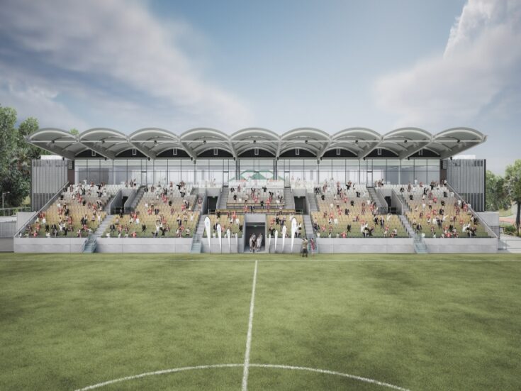 Design unveiled of Yarrow Stadium’s East Stand in New Zealand