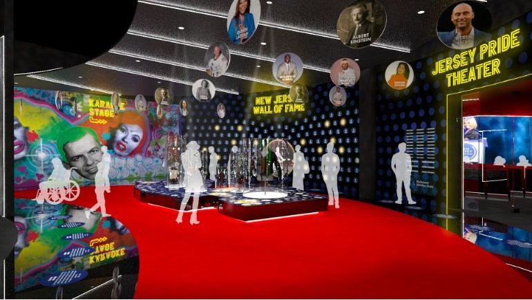 NJHOF begins work on entertainment and learning space in the US