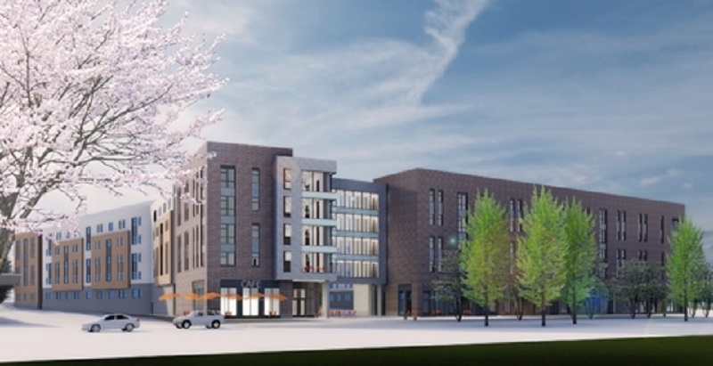 UMass Amherst’s student housing project works underway