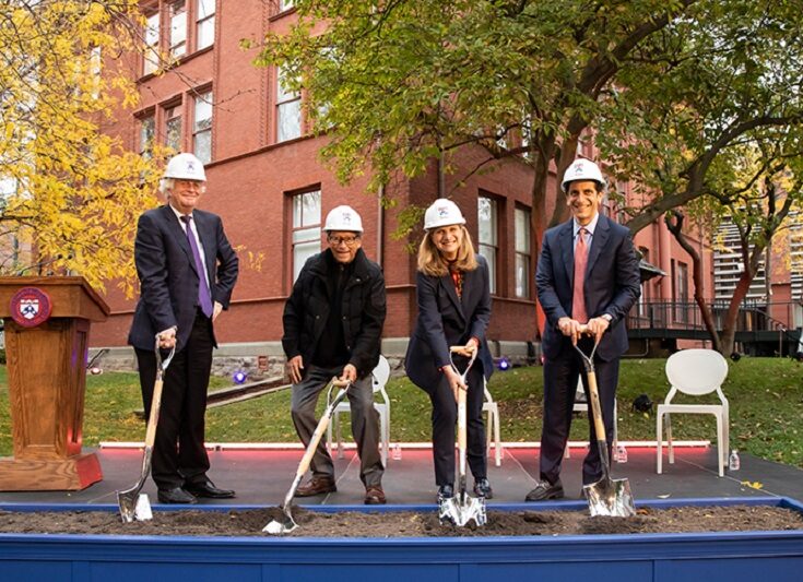 Construction begins on the Stuart Weitzman Hall expansion project