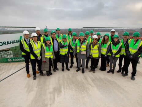 Graham announces topping out at Imperial College’s new building in the UK