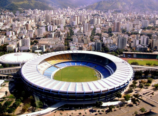 Maracanã football stadium in Rio de Janeiro