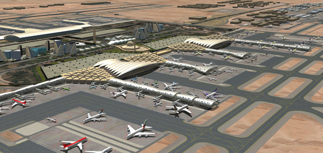 King Khaled International Airport in Saudi Arabia