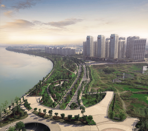 Mianyang waterfront design