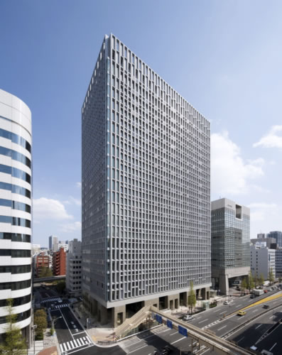 Shimizu headquarter building in Japan 